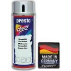 Presto Krom Nikelaj Sprey Boya – Ayna Etkili Metalik Görünüm, 400 ml