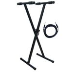 Presto NW/SNG Klavye Org Sehpası / Standı + 3 Metre Jak Kablosu