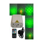 Pretify Mini Lazer Sahne Işığı Müziğe Sese Duyarlı Uzaktan Kumandalı RGB Disko Lazer Projektör Led Işık