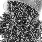Prettme 4000 adet boru şeklinde boncuk, 7 x 2 mm, bileklikler için boncuklar, tüp boncuklar, düz boru boncuklar, boncuklar, küçük cam boncuklar, el işi boncukları, kendin yap kolye, küpe, el işi için, gri
