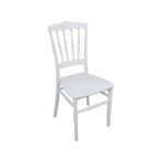 Pretty Homes Silver Sandalye Napolyon (6 Adet) Beyaz