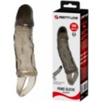 Pretty Love 2 cm Dolgulu Zenci Penis Kılıfı Uzatmalı Prezervatif Dildo