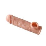 Pretty Love Big 16 CM Realistik Penis Kılıfı Uzatmalı Prezervatif + Kaydırıcı