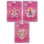 Pretty Pinky Sun-Rst-Prp-Güzellik Set Makyaj Yıldız/Çiçek/Kalp 3A