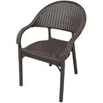 PrettyHomes Eylül Rattan Koltuk (6 Adet) Kahverengi