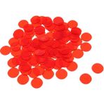 Prettyia 300 Adet Plastik Bingo Cips Markerler Için Bingo Oyun Kartları (Yurt Dışından) - Kırmızı