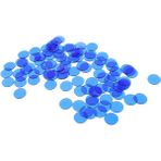 Prettyia 300 Adet Plastik Bingo Cips Markerler Için Bingo Oyun Kartları (Yurt Dışından) - Mavi