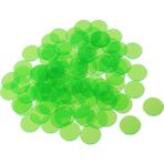 Prettyia 300 Adet Plastik Bingo Cips Markerler Için Bingo Oyun Kartları (Yurt Dışından) - Yeşil