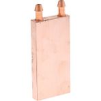 Prettyia Bilgisayar Için Su Soğutma Bloğu Radyatör Sıvı Soğutucu 40 * 80MM Bakır