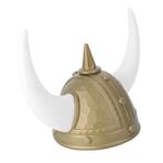 PRETYZOOM 1 Bilgisayar Boynuz Şapka Viking Savaşçı ı Öküz Boynuzu Kapağı Festivali Tatil Kostüm Hayvan Saç Aksesuarı Boş Boynuzlu Başlık Boynuzlar Oyuncak Pvc Plastik Malzeme