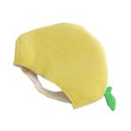 PRETYZOOM 1 Bilgisayar Limon Davlumbaz Limon Şapkaları Limon Saç Bandı Limon Şapka Yetişkin Kadınlar Için Bere Şapkaları Yenilik Kapaklar Kış Giyimi Kısa Peluş Özlemek Hediye Cadılar Bayramı