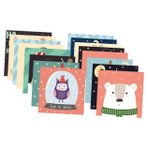 PRETYZOOM 16 Noel Tuğla Fayans Noel Kiremit Çıkartması Backsplash Duvar Çıkartması Tatil Merdiven Çıkartmaları Noel Zemin Çıkartmaları Çıkartmalar Dekoru 3 Boyutlu Adsorban Pvc Masa