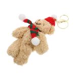 PRETYZOOM 2 Adet Anahtarlık Peluş Kolye Kadın Çantası Kadın Kız Hediye Noel Hediyeleri Yılbaşı Dekoru Oyuncak Bebek Kızlar Için Bebek Karikatür Cüzdan Mini Bebek Hayvan Bağlayıcı Aşıklar