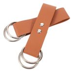PRETYZOOM 2 Adet Etek Rönesans Ortaçağ Aksesuarları Viking Cosplay Kostümleri Için Cosplay Kostümleri Için Kemer Aksesuarı Kostümler Için Kemer Aksesuarları Saldırıp Soymak Metal Pu Özlemek