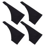 PRETYZOOM 4 Adet Tek Parmak Boyama Eldiveni Dizüstü Boyama Eldiven Tek Parmak Sanat Eldivenleri Avuç Içi Reddi Çizim Eldivenleri Dokunmatik Eldiven Polyester Dizüstü Bilgisayar Ter Emmek