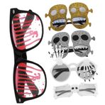 PRETYZOOM 5 Adet Cadılar Bayramı Için Kağıt Bardaklar Cadılar Bayramı Güneş Gözlüğü Şaka Cadılar Bayramı Partisi Gözlükleri Festival Pervanesi Gözlükleri Parti Malzemeleri Eğlenceli