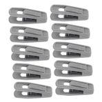 PRETYZOOM Askı Seti Için 10pcs Kadife Klipsler, Kıyafetlerin Etek Pantolonları Için Çeşitli Giysiler Için Güvenli Klipsleri Kaydırmasını Ve Kırılmasını Önler