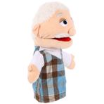 PRETYZOOM Karakter El Kuklası Yaratıcı Oyuncak Büyükanne Büyükbaba Kukla Rol Oynamak Kukla Kermit Kukla Yumuşak Parmak Oyuncak Kuklalar Eldivenler Peluş Oyuncak Pp Pamuk Yetişkin Çocuk