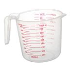 PRETYZOOM Pişirme Aksesuarları Ölçü Kapları Seti 3 Parça 500ml 250ml Dereceli Ölçekli Plastik Ölçü Kapları Pvc Pişirme Aletleri