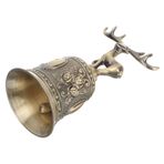 PRETYZOOM Zil Noel Masa Çıngırağı Çocuklar Için Sanat Ve El Sanatları Hizmet Zili Için Masa El Zili Müzikal Oyuncak Jingle Bells Tezahürat Çanı Dekoratif Çanı Otel Hizmet Çanı Çan