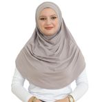Prien Khimar Açık Vizon Uzun Kadın Şal