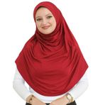 Prien Khimar Burgund Uzun Kadın Şal