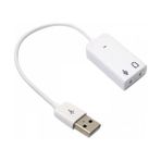 Prige USB Ses Kartı 7.1 Kanal Tak ve Çalıştır 10 cm Kolay Kullanım Özelliği