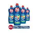 Pril 869006520 Elde Yıkama Sıvı Bulaşık Deterjanı 4X675G Limon 5+ Etki - Kendinden Yağ Çözme