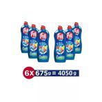Pril Elde Yıkama Sıvı Bulaşık Deterjanı 6 X 675G Limon 5+ Etki, Kendinden Yağ Çözme Etkisi