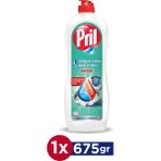 Pril Elde Yıkama Sıvı Bulaşık Deterjanı 675g Hijyenik Nane Ferahlığı ve Yağ Çözme Özelliği
