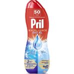 Pril Excellence Duo Jel Bulaşık Makinesi Deterjanı 900 ml 50 Yıkama Hijyen Ekstra Parlaklık