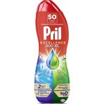 Pril Excellence Duo Jel Bulaşık Makinesi Deterjanı 900 ml 50 Yıkama Yağ Çözücü Ekstra Parlaklık