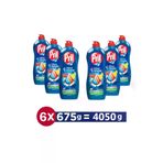 Pril prileldeyikamax6 Elde Yıkama Sıvı Bulaşık Deterjanı 6 X 675G Limon 5+ Etki, Kendinden Yağ Çözme Etkisi