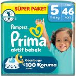 Prima Aktif Bebek 5 Beden, 46 Adet