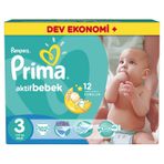 Prima Aktif Bebek No:3 Midi 102 Adet Bebek Bezi