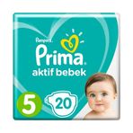Prima Aktif Bebek No:5 Junior 20 Adet Bebek Bezi
