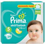 Prima Aktif Bebek No:5 Junior 29 Adet Bebek Bezi