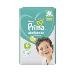 Prima Aktif Bebek No:6 XLarge 17 Adet Bebek Bezi