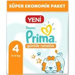 Prima Günlük Rahatlık No:4 Maxi Bebek Bezi