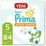 Prima Günlük Rahatlık No:5 Junior 84 Adet Bebek Bezi