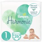 Prima Harmonie No:1 Yenidoğan 26 Adet Bebek Bezi