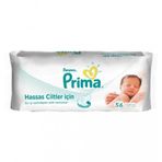 Prima Hassas Ciltler 52 Yaprak Islak Havlu