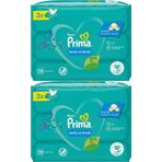 Prima Islak Havlu Mendil Hassas Ciltler İçin 2pk 3 312 Yaprak 6'lı Set