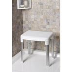 Prima Nova Cappadocia Paslanmaz Alüminyum Geniş Banyo Taburesi (130 KG Kapasite)