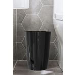 Prima Nova Kapaksız 6 LT Banyo Mutfak Ofis Çöp Kovası - Siyah
