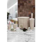 Prima Nova Palm 5 Li Banyo Seti / Bej