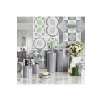 Prima Nova Primanova Lenox 5'li Banyo Aksesuar Set - Gri