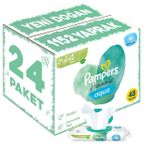 Prima Pampers Harmonie Aqua Pure 24x48 Yaprak Islak Mendil