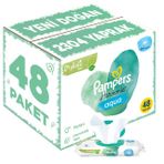 Prima Pampers Harmonie Aqua Pure 48x48 Yaprak Islak Mendil