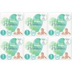 Prima Pampers Harmonie Bebek Bezi Beden:1 (2-5kg) Yeni Doğan 300 Adet Eksta Ultra Fırsat Pk - 1 Beden (2 - 5 kg) / 50 Adet